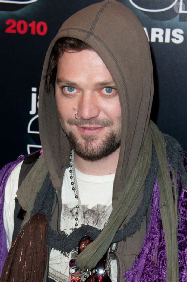 Bam Margera lors de la premi&egrave;re de Jackass 3D &agrave; Paris, le 27 octobre