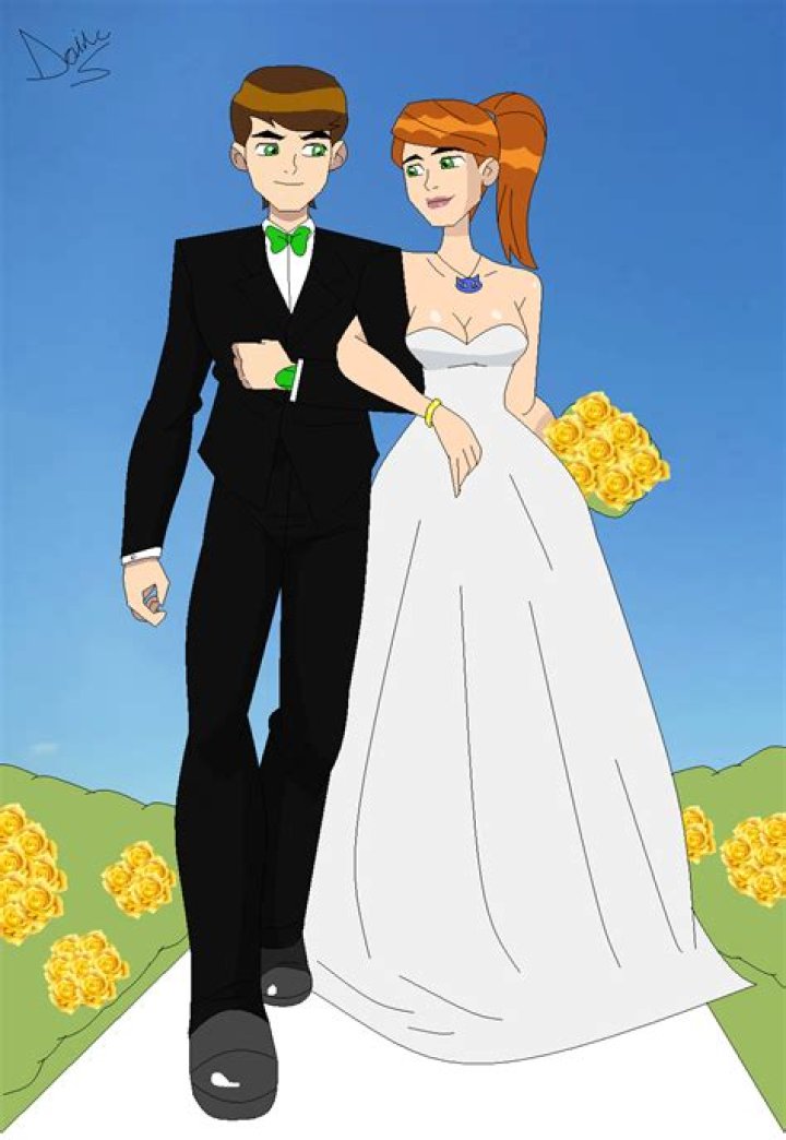 Ben and Gwen Just Married by csgIII on DeviantArt