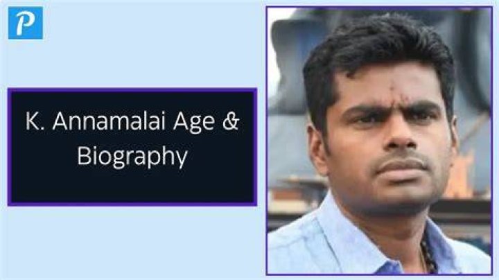 Unveiling K. Annamalai's Age: A Comprehensive Exploration